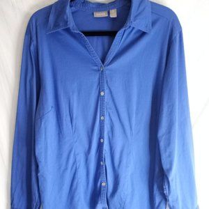 Womens 3 Chico's Button Down Shirt